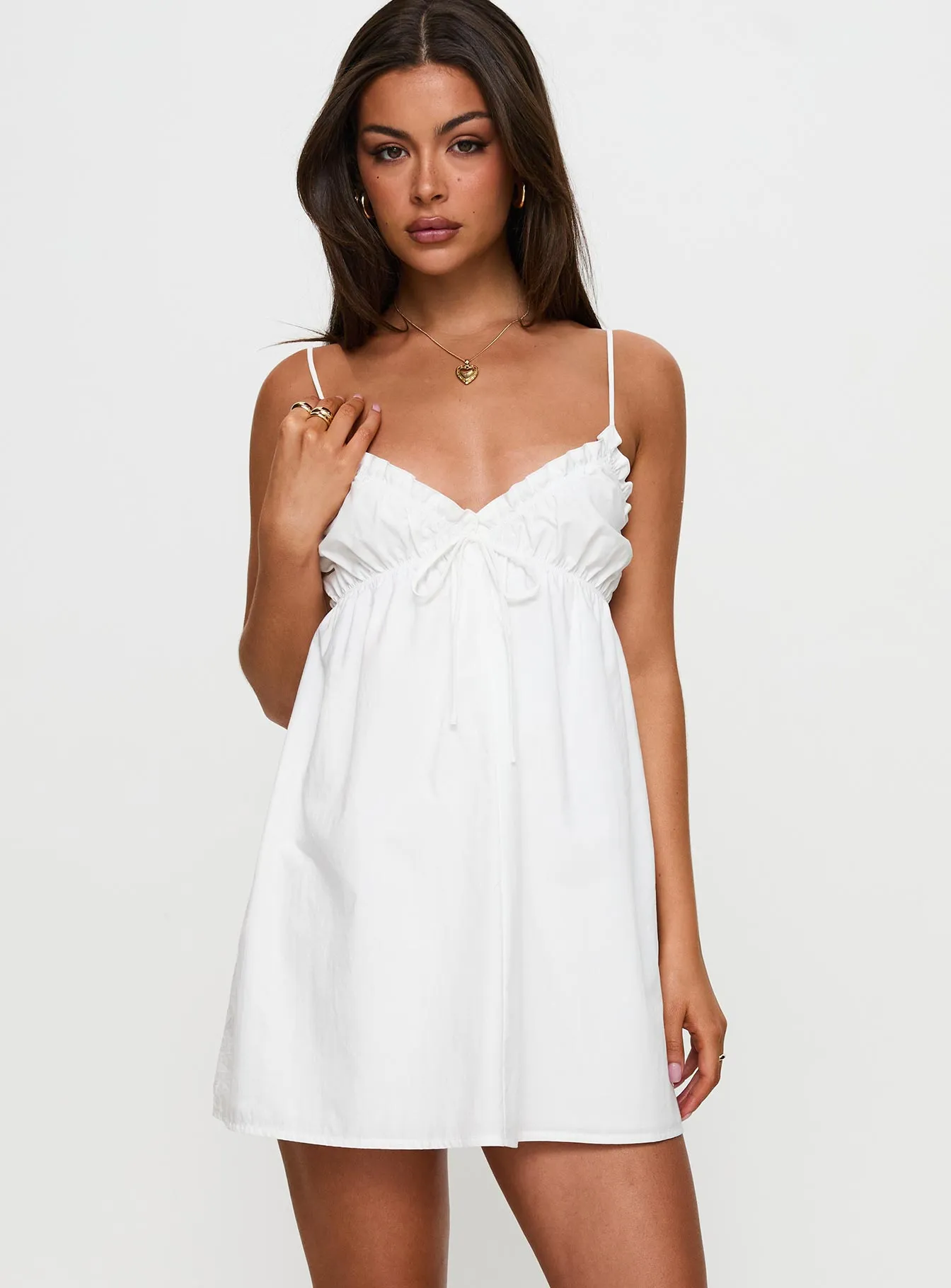 Alchemy Mini Dress White