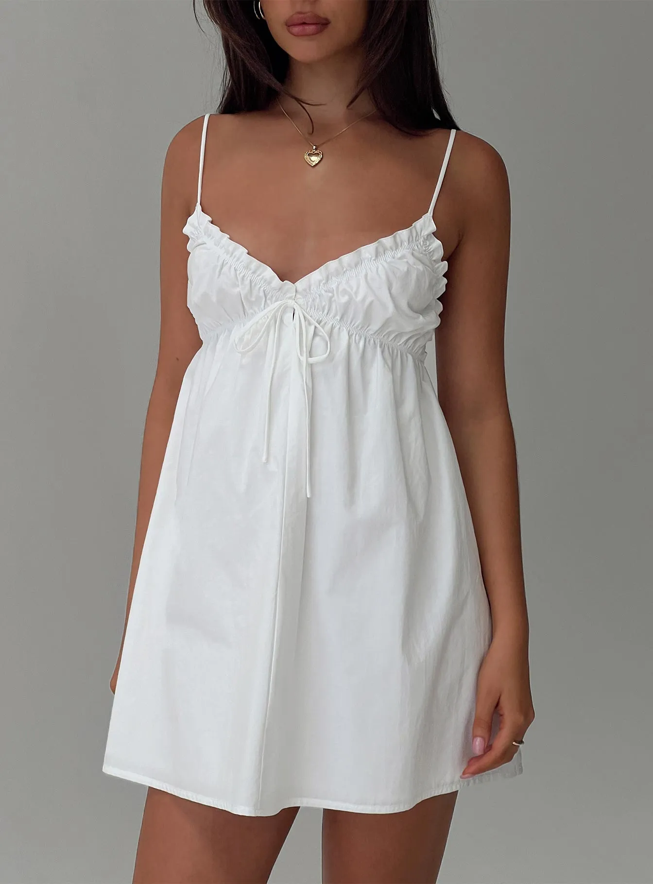 Alchemy Mini Dress White