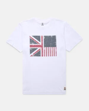 ANGLO AMERICAN CREW NECK GRAPHIC TEE - B6U694A1PC