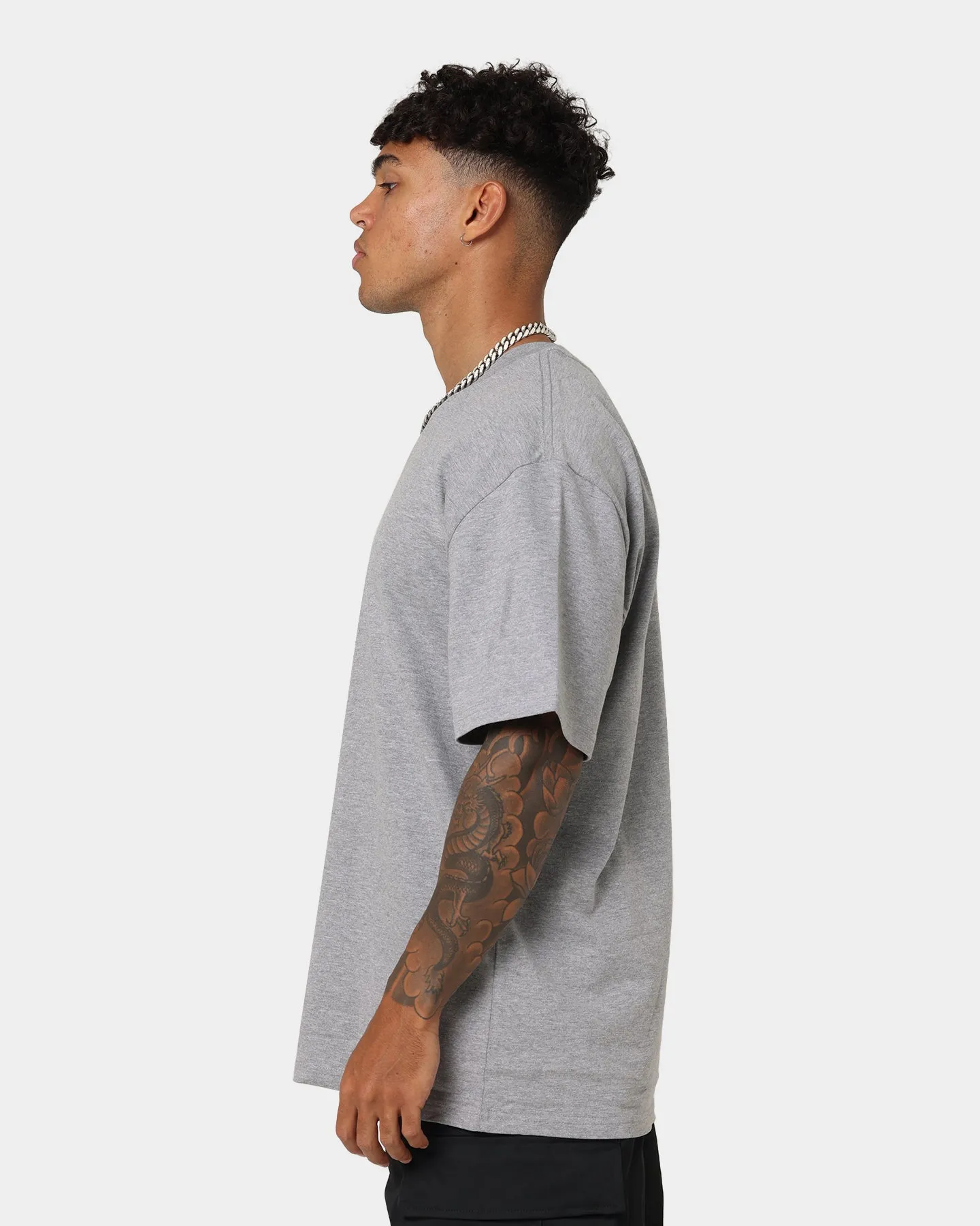 AS Colour Heavy T-Shirt Grey Marle