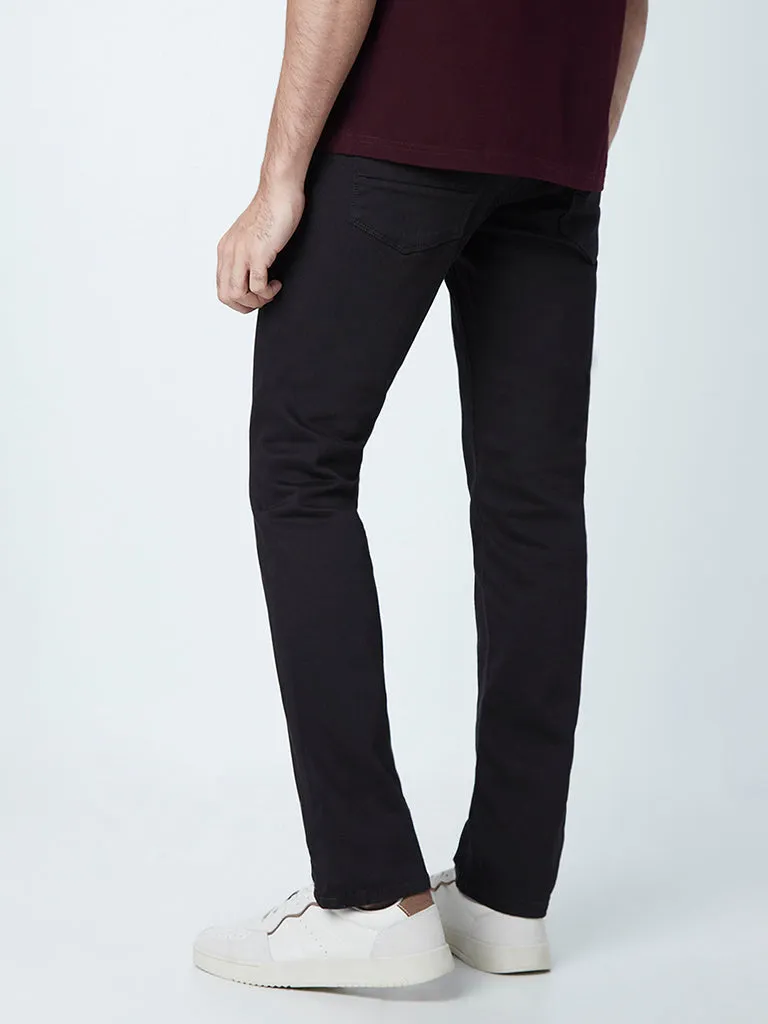 Ascot Black Relaxed - Fit Mid - Rise Jeans