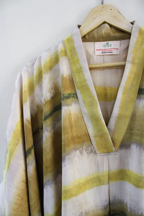 Bageeya "Aranya" Handspun  Tussar Cotton Kimono Tunic