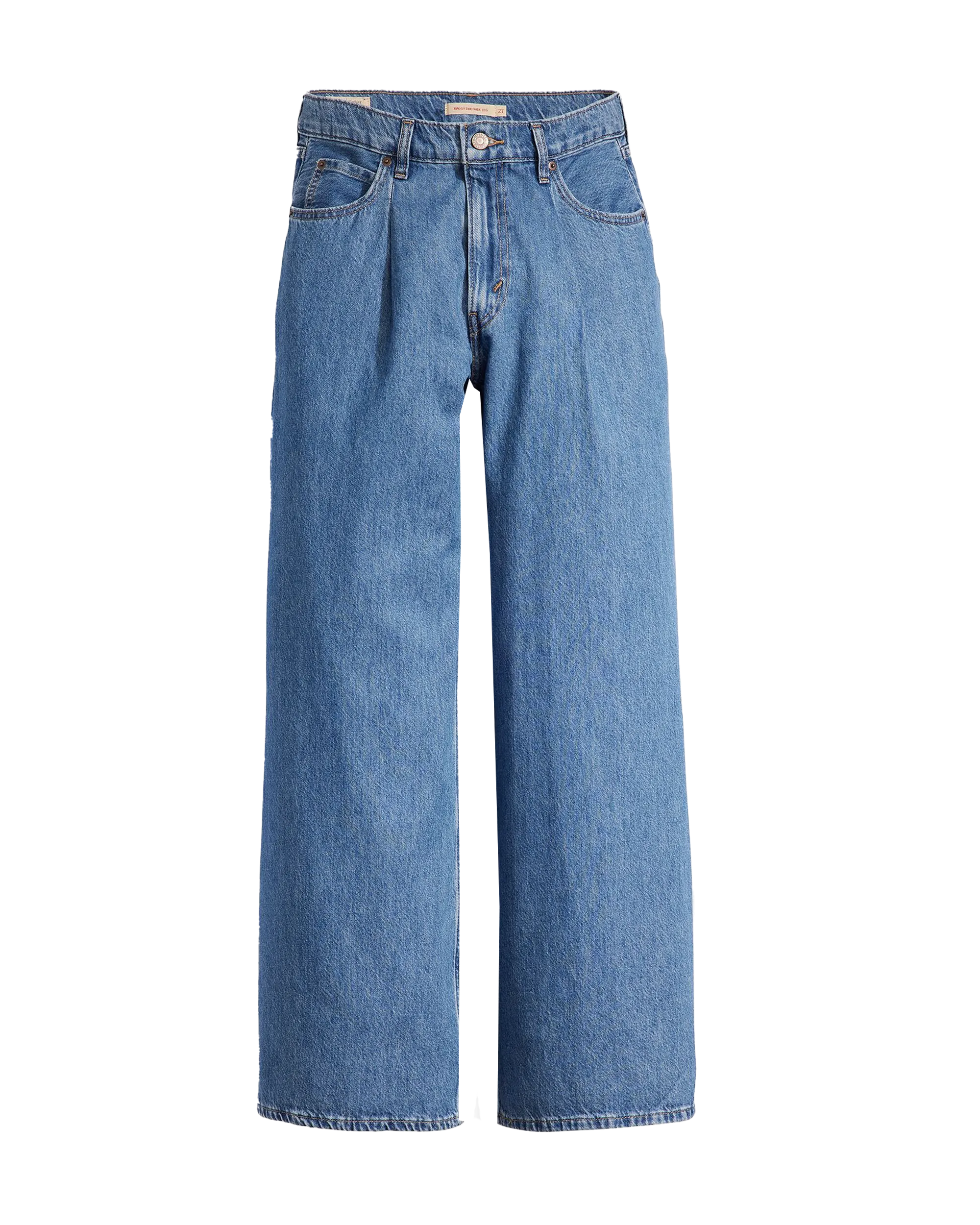 Baggy Dad Wide Leg Jeans in Cause And Effect