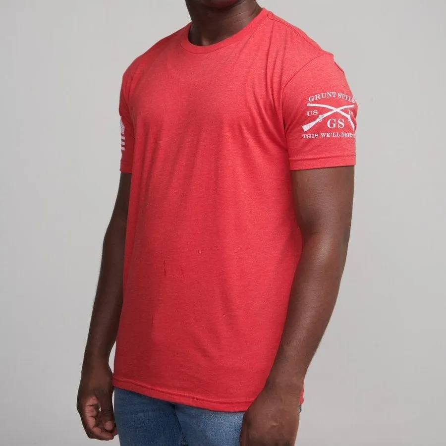 Basic Crew T-Shirt - Red