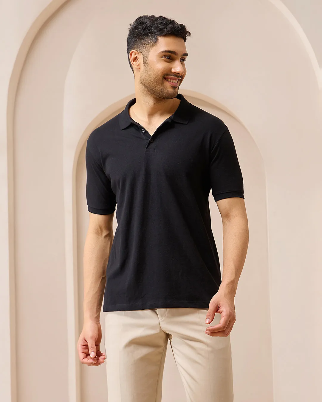 Black Luxe Polo