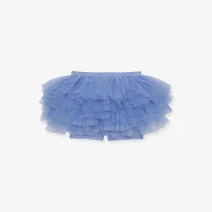 Blue Dew Tulle Skort