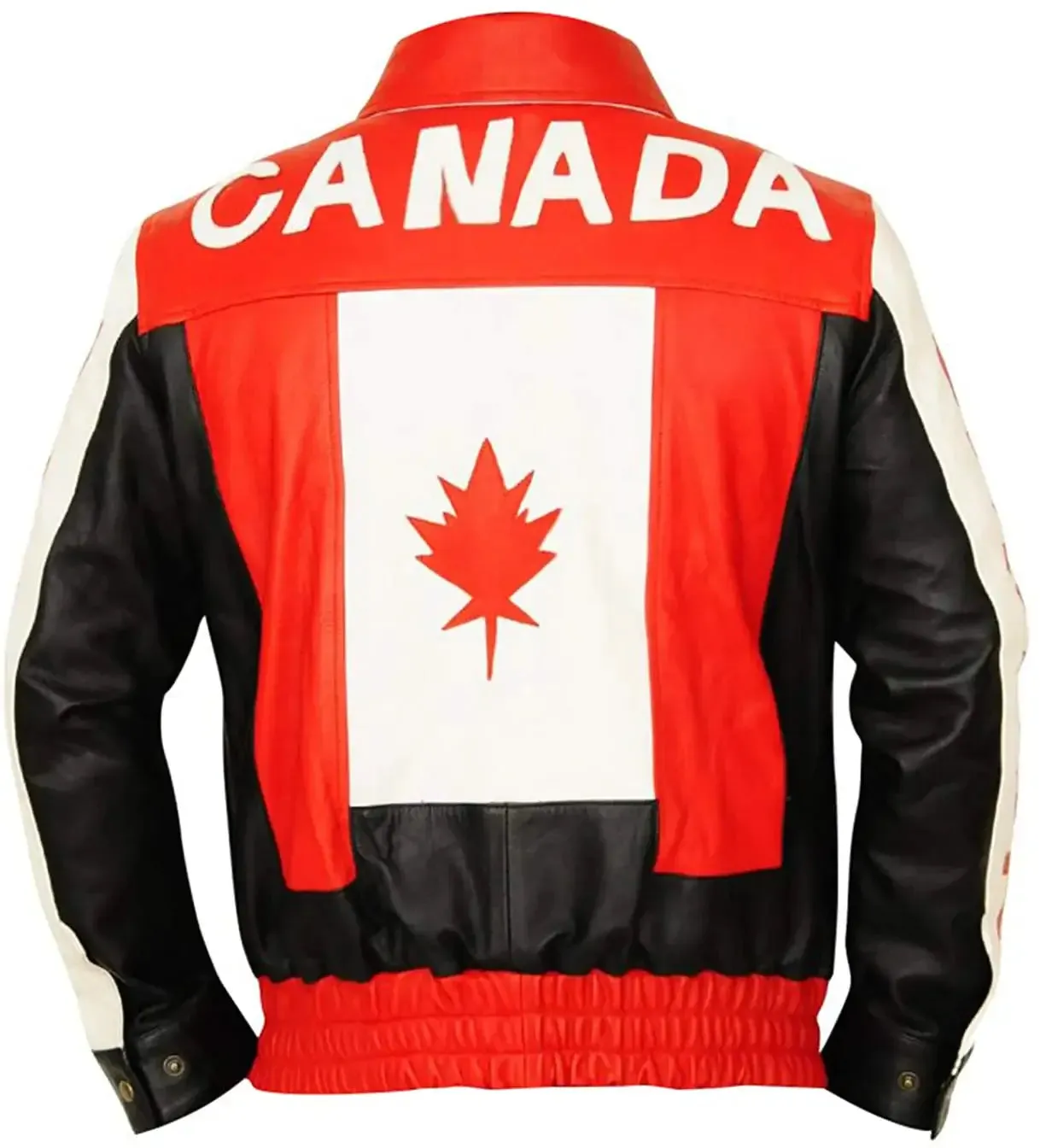 Bomber Style Canadian Flag Jacket