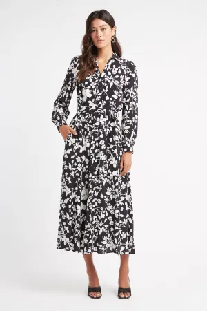 Callie Long Sleeve Shirt Dress