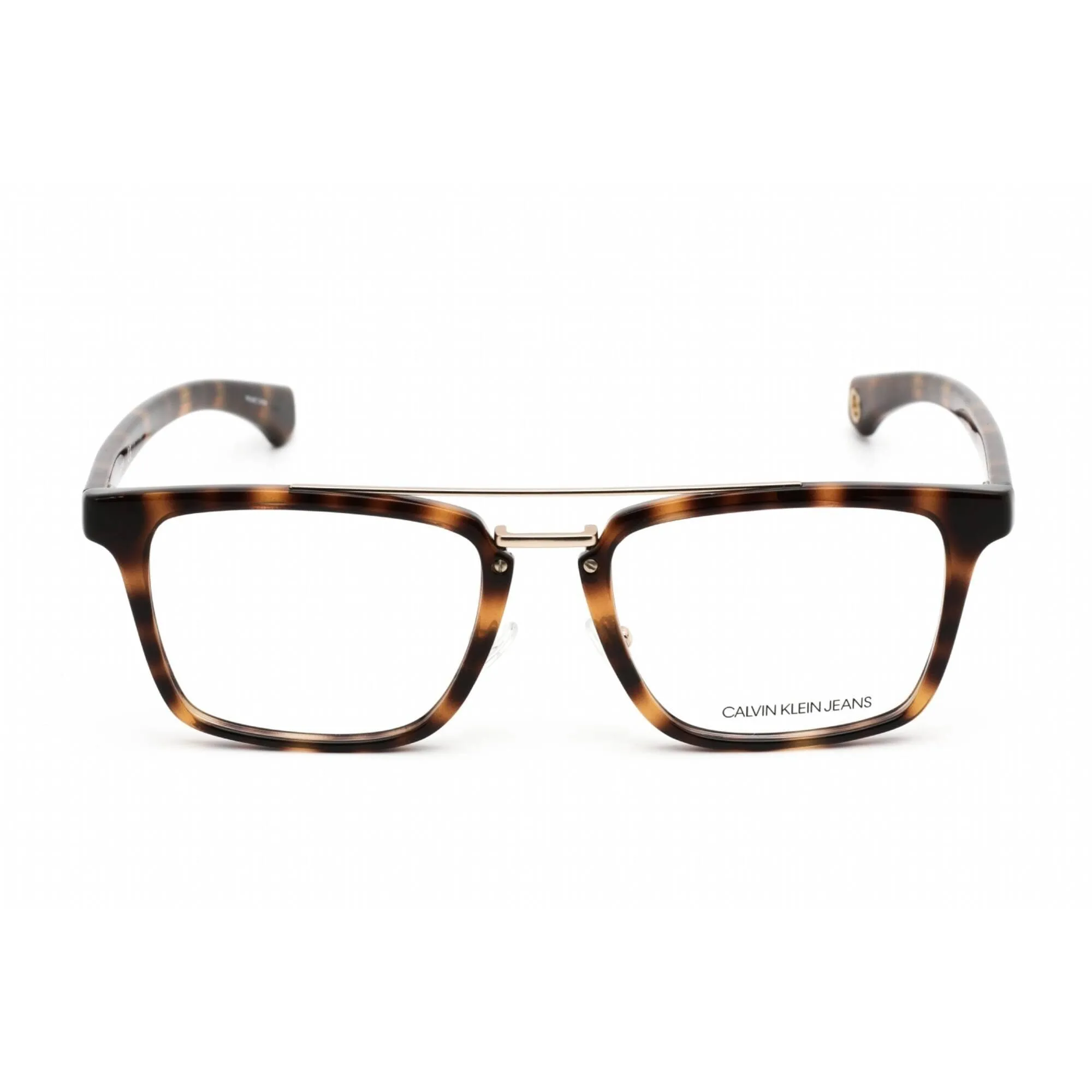 Calvin Klein Jeans Unisex Eyeglasses - Warm Tortoise Plastic Frame | CKJ793AF 202