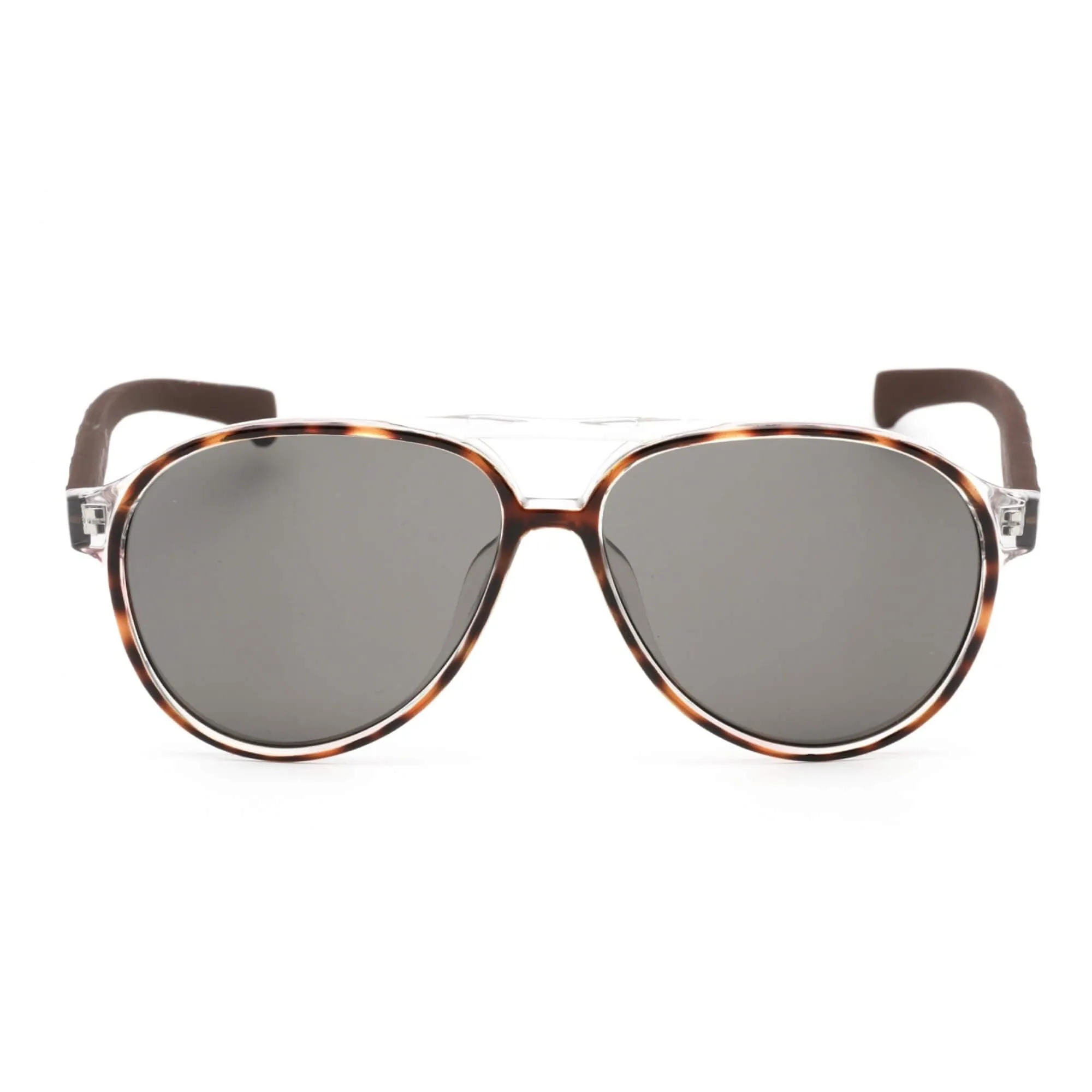 Calvin Klein Jeans Unisex Sunglasses - Warm Tortoise Aviator Frame | CKJ805SAF 202