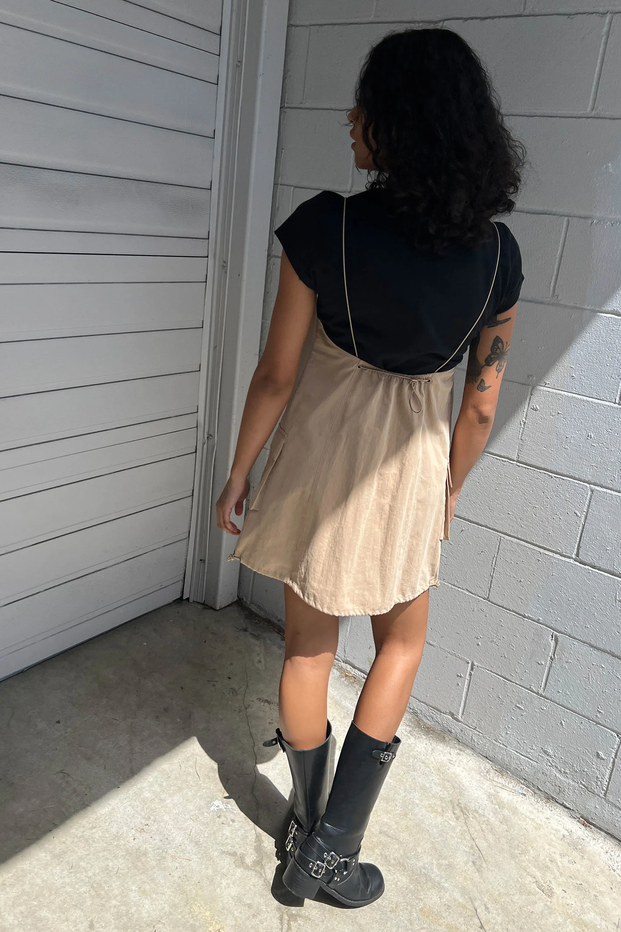 CARGO MINI DRESS