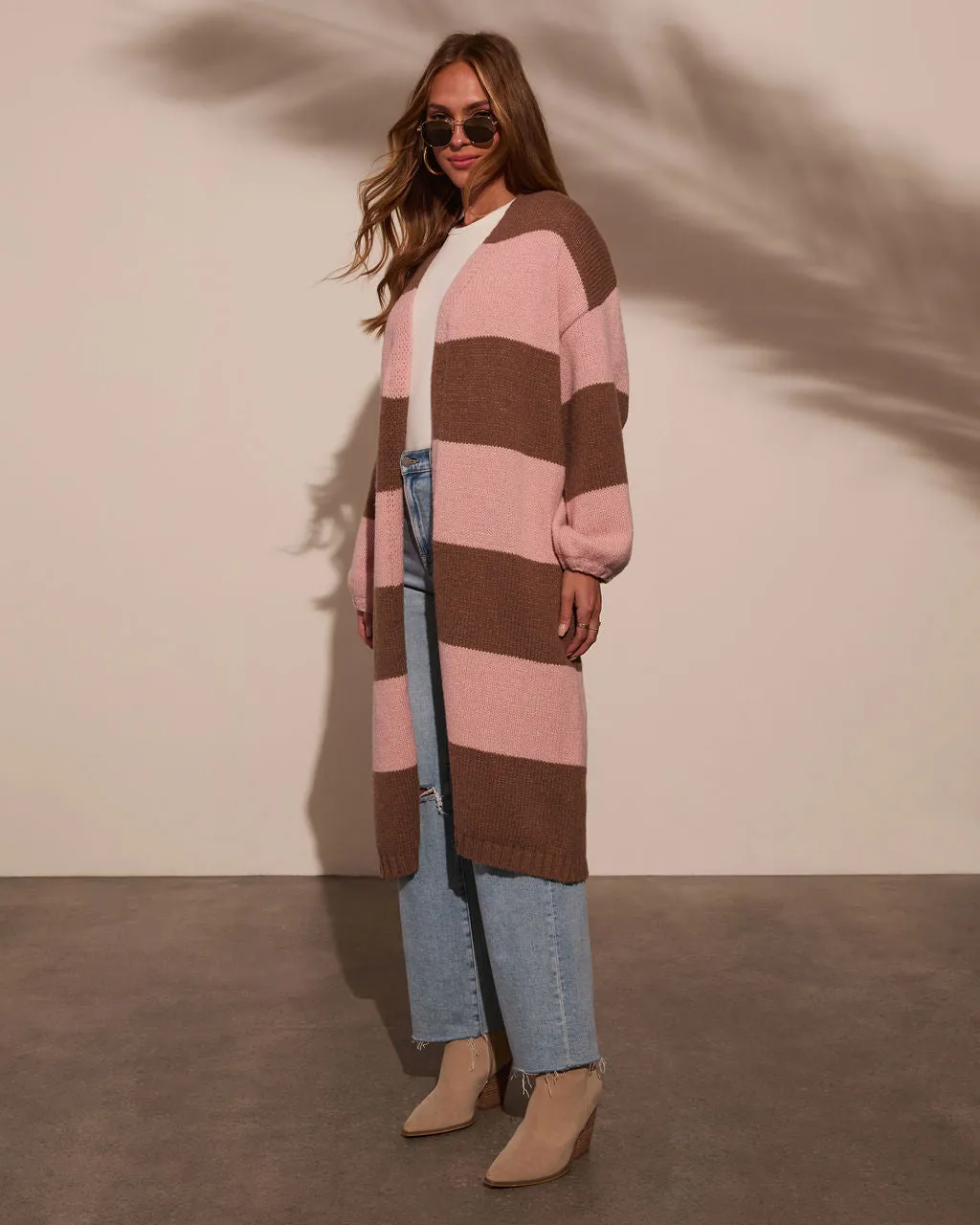 Celeina Striped Duster