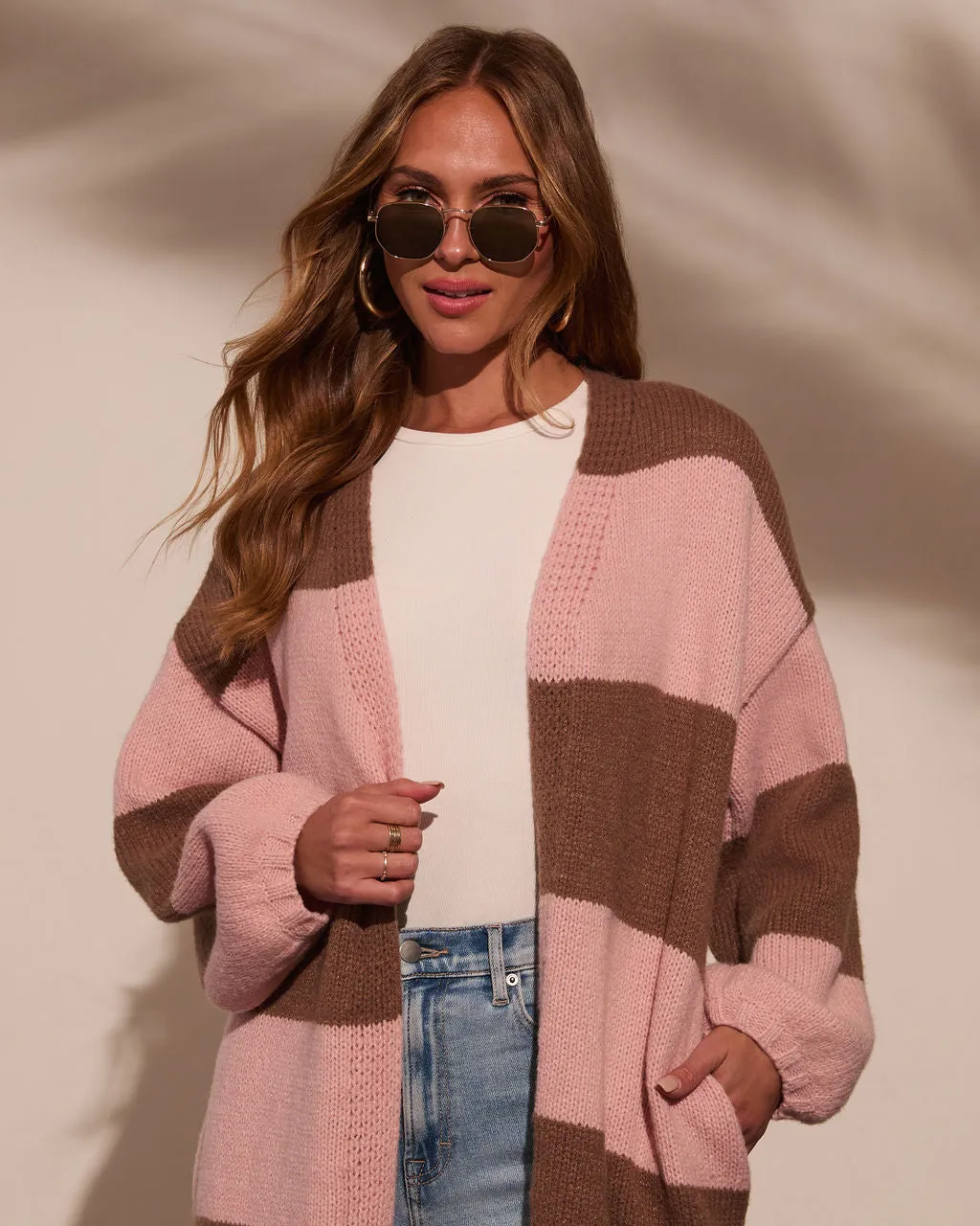 Celeina Striped Duster