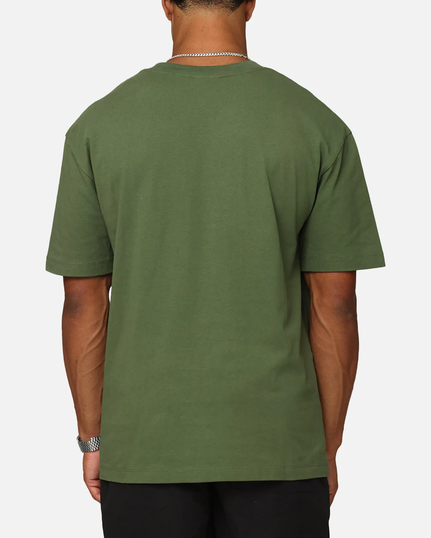 Champion Heritage New Script T-Shirt Green