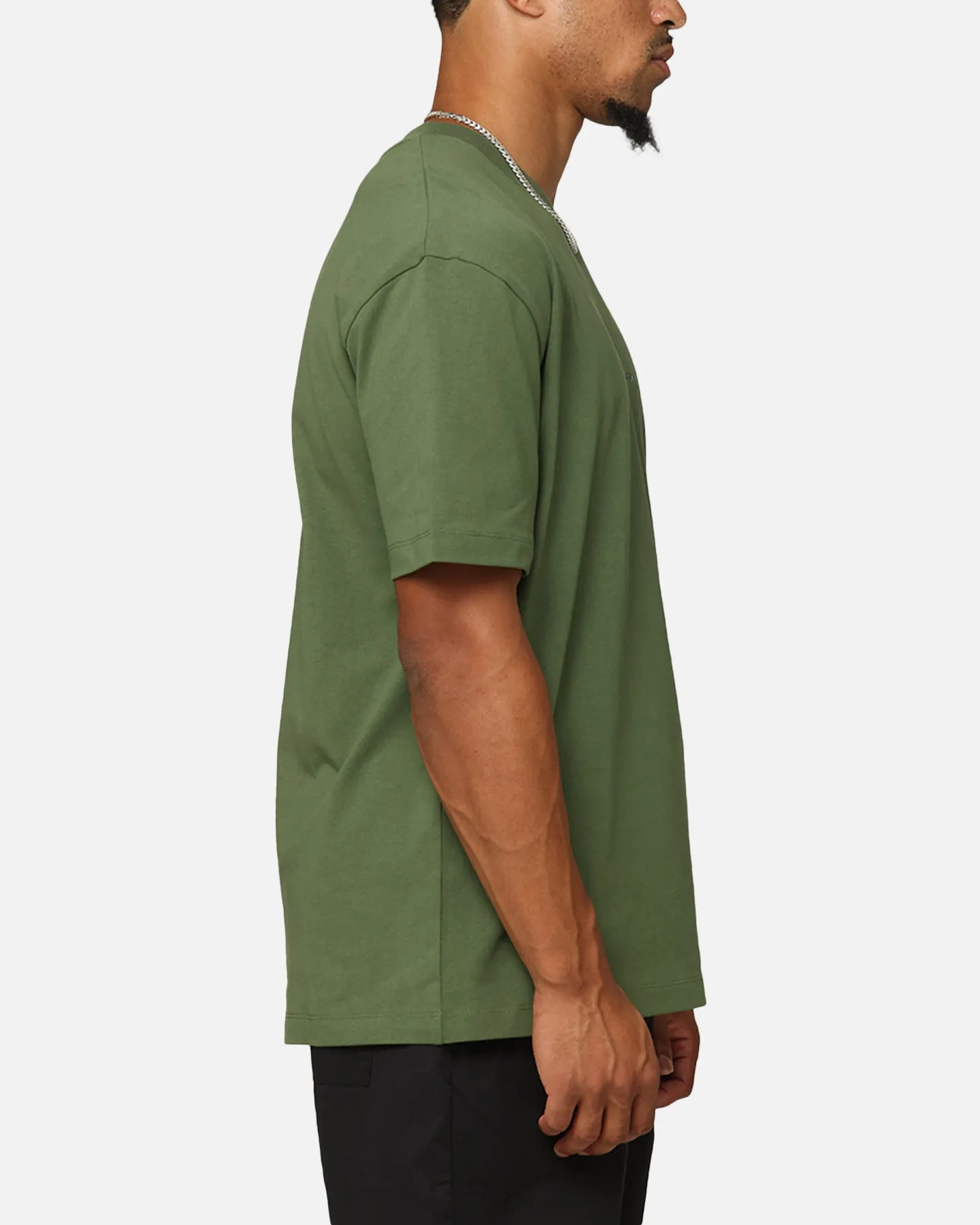 Champion Heritage New Script T-Shirt Green