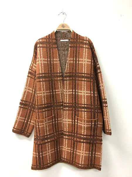 Checked Cardigan Jackets - 2 Colors! - FINAL SALE