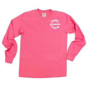 COOL Gramma CLUB - Pocket Design - LONG SLEEVE COMFORT COLORS TEE