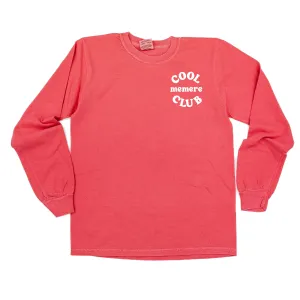 COOL Memere CLUB - Pocket Design - LONG SLEEVE COMFORT COLORS TEE