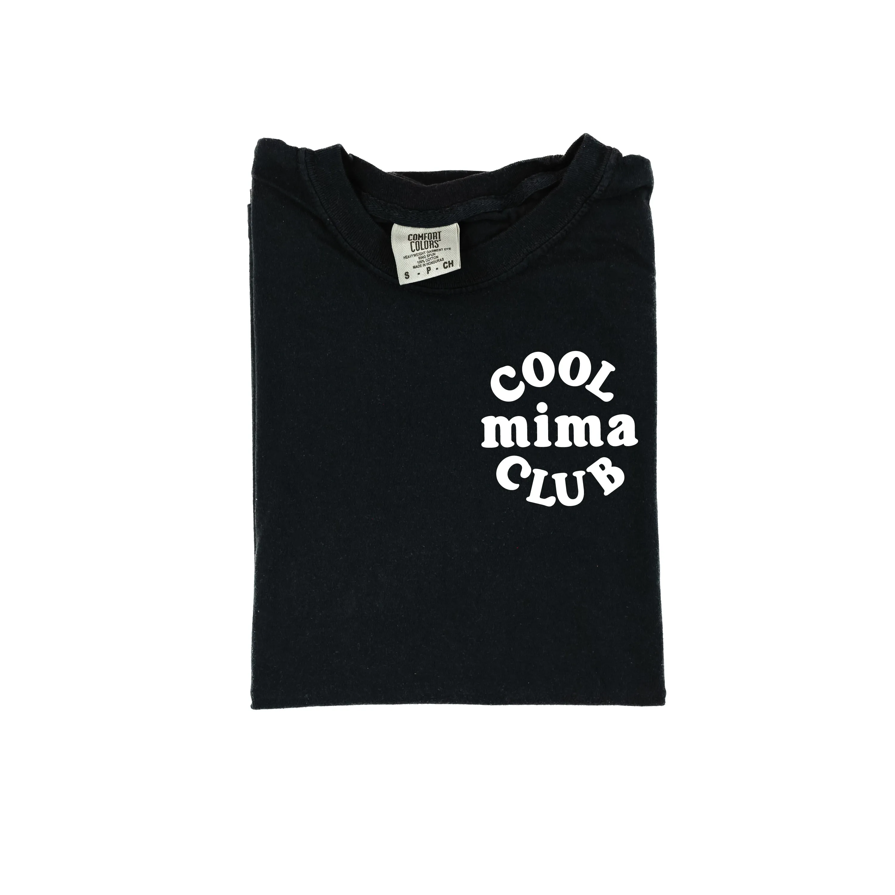 COOL Mima CLUB - Pocket Design - SHORT SLEEVE COMFORT COLORS TEE