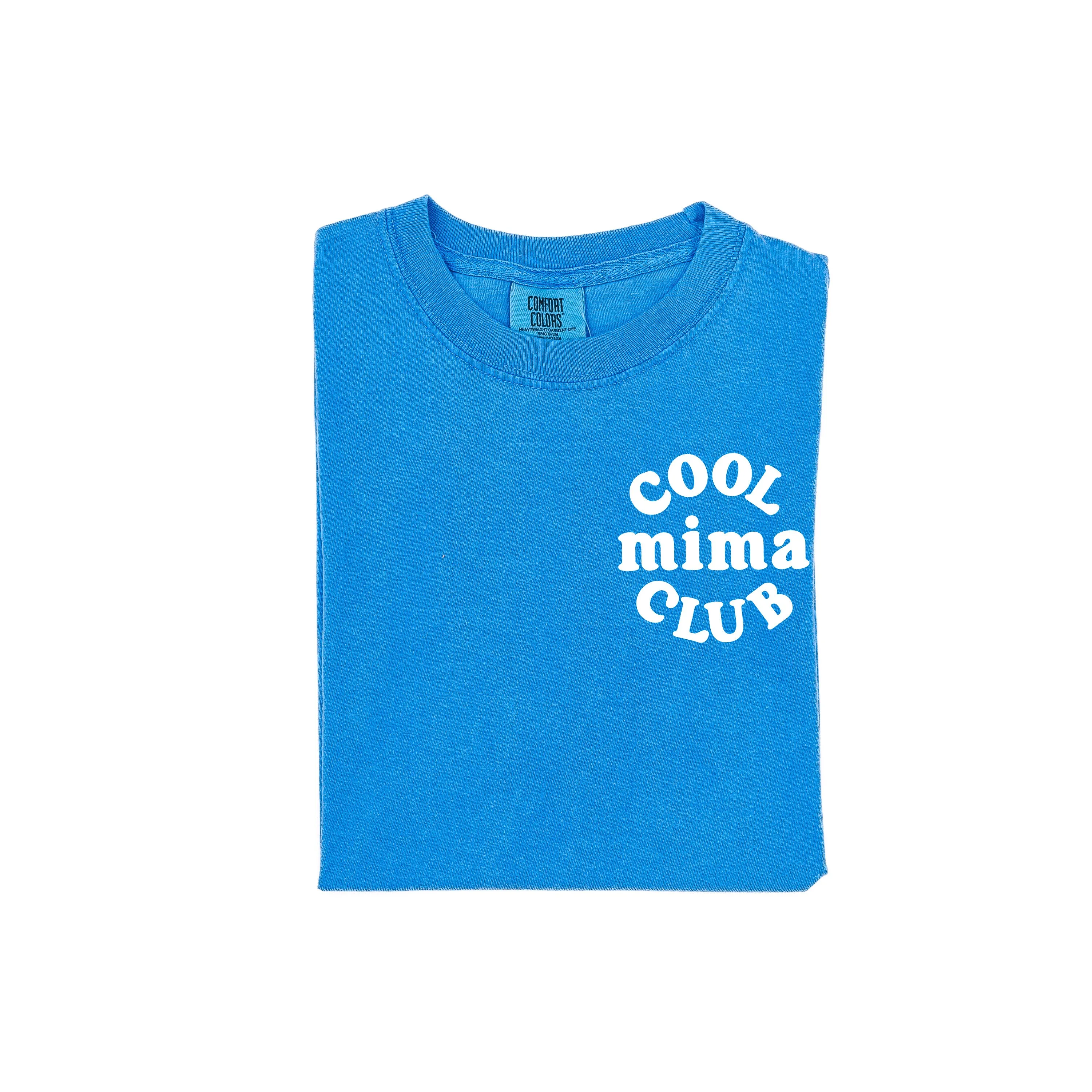 COOL Mima CLUB - Pocket Design - SHORT SLEEVE COMFORT COLORS TEE