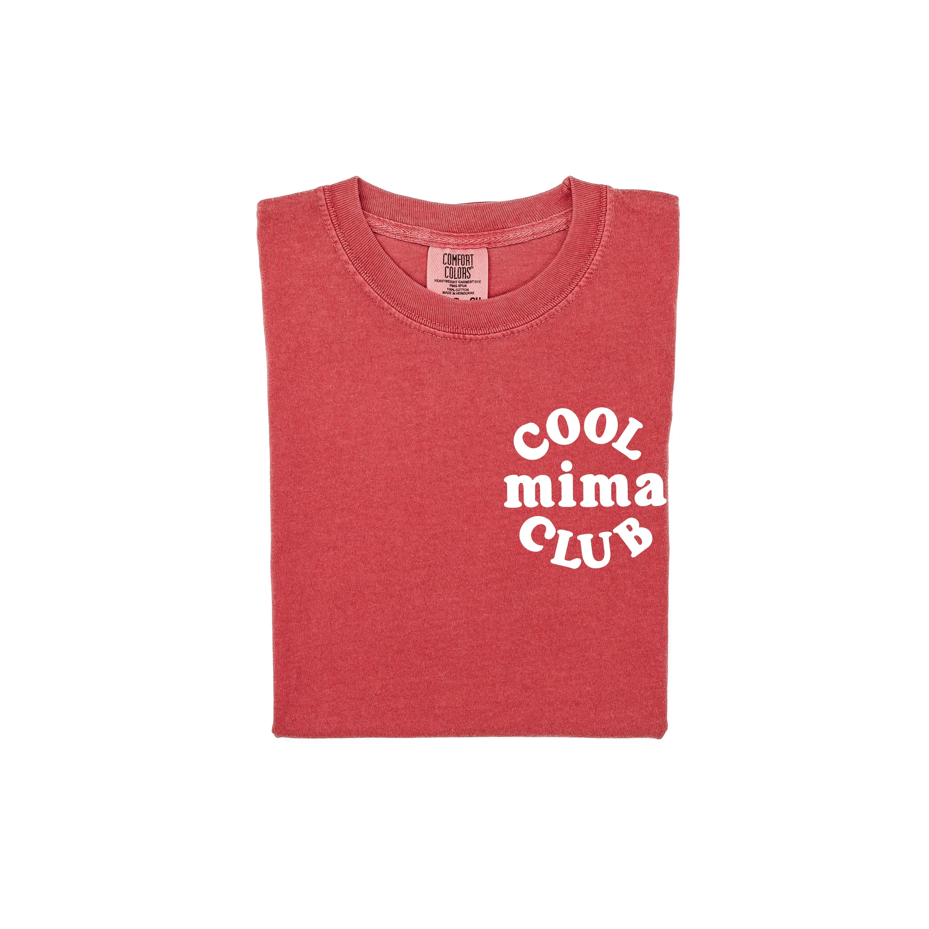 COOL Mima CLUB - Pocket Design - SHORT SLEEVE COMFORT COLORS TEE