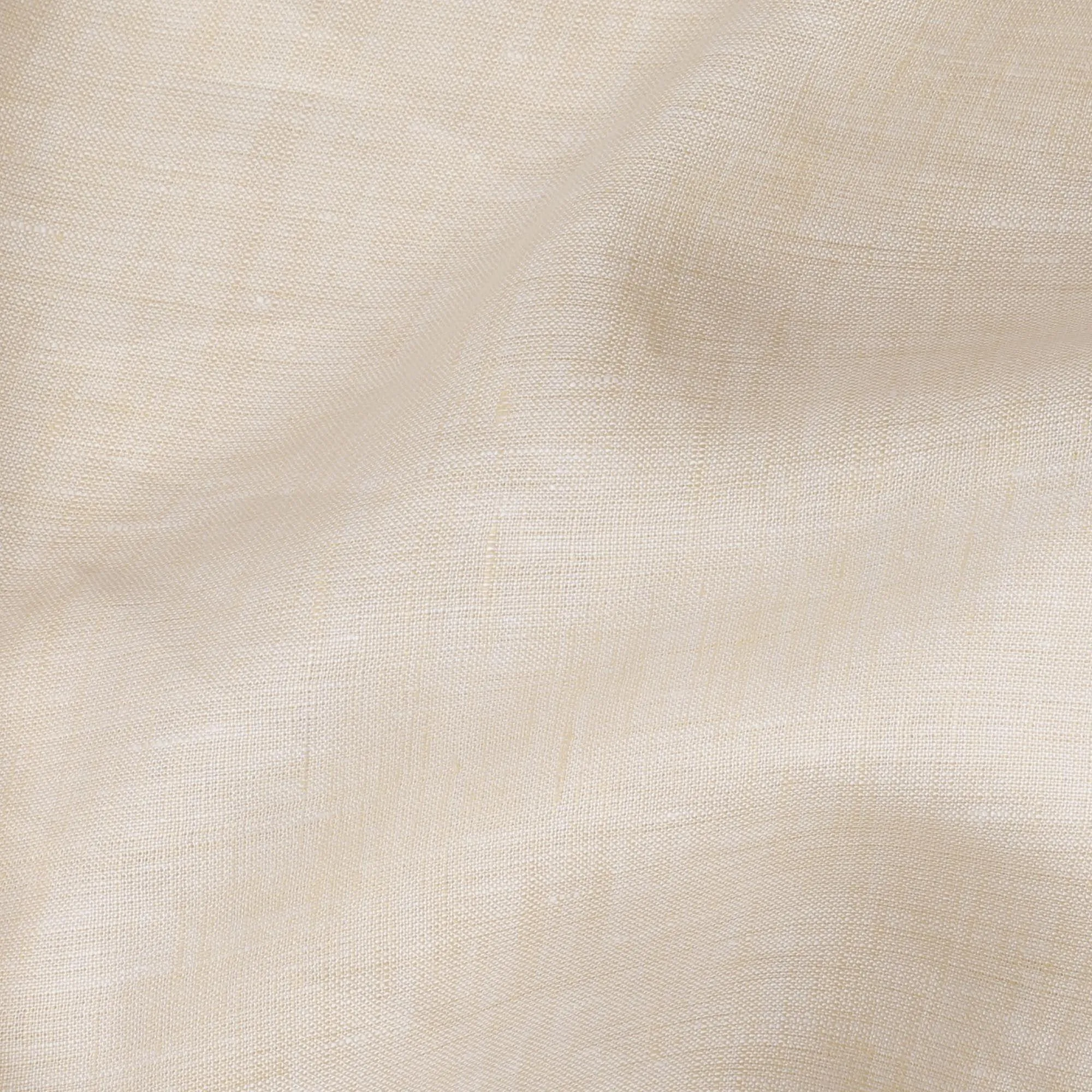 Cream Plain Premium pure linen fabric 60Lea-D16277