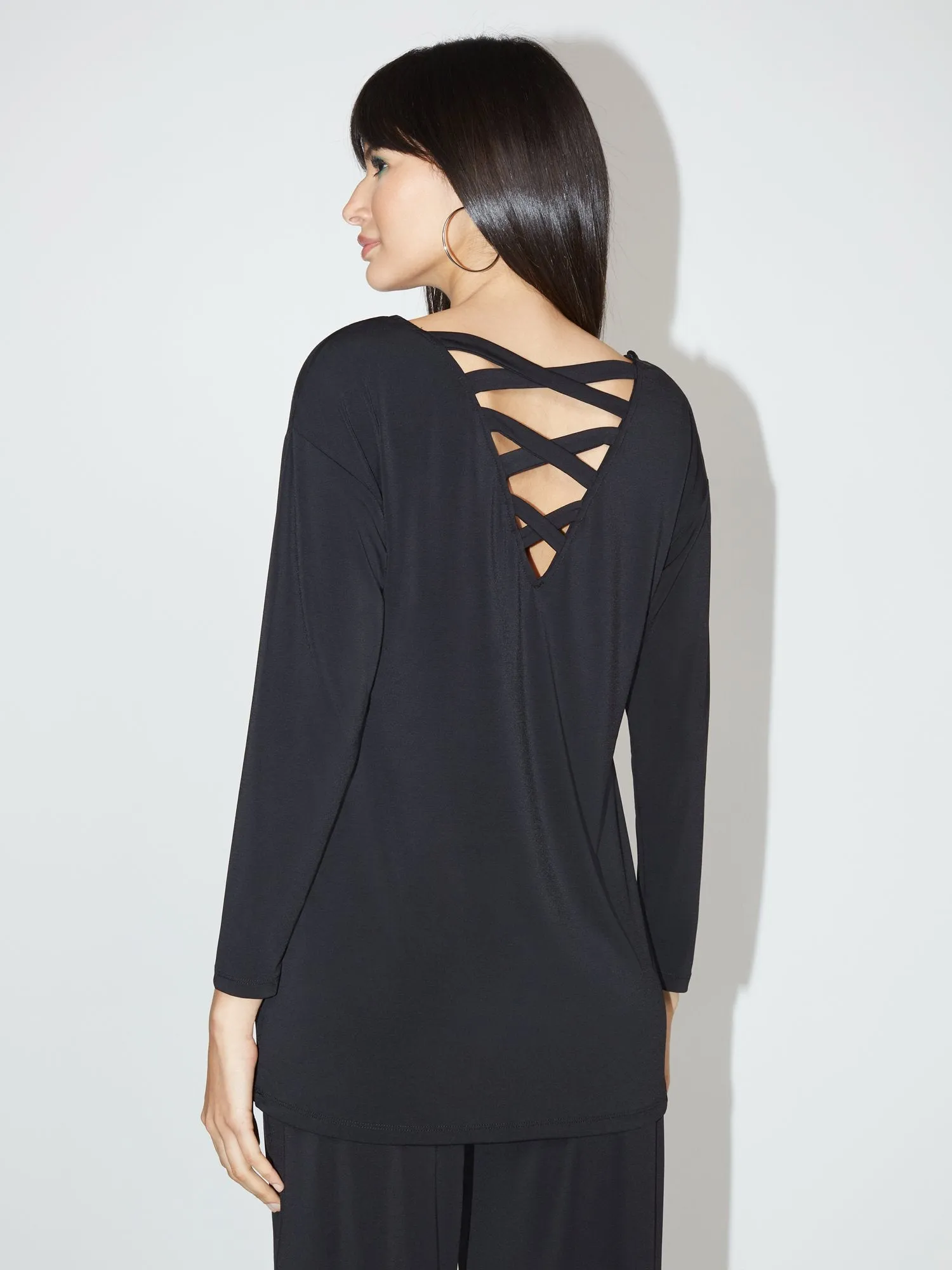 Crisscross-Back Tunic Top - NY&C Style System