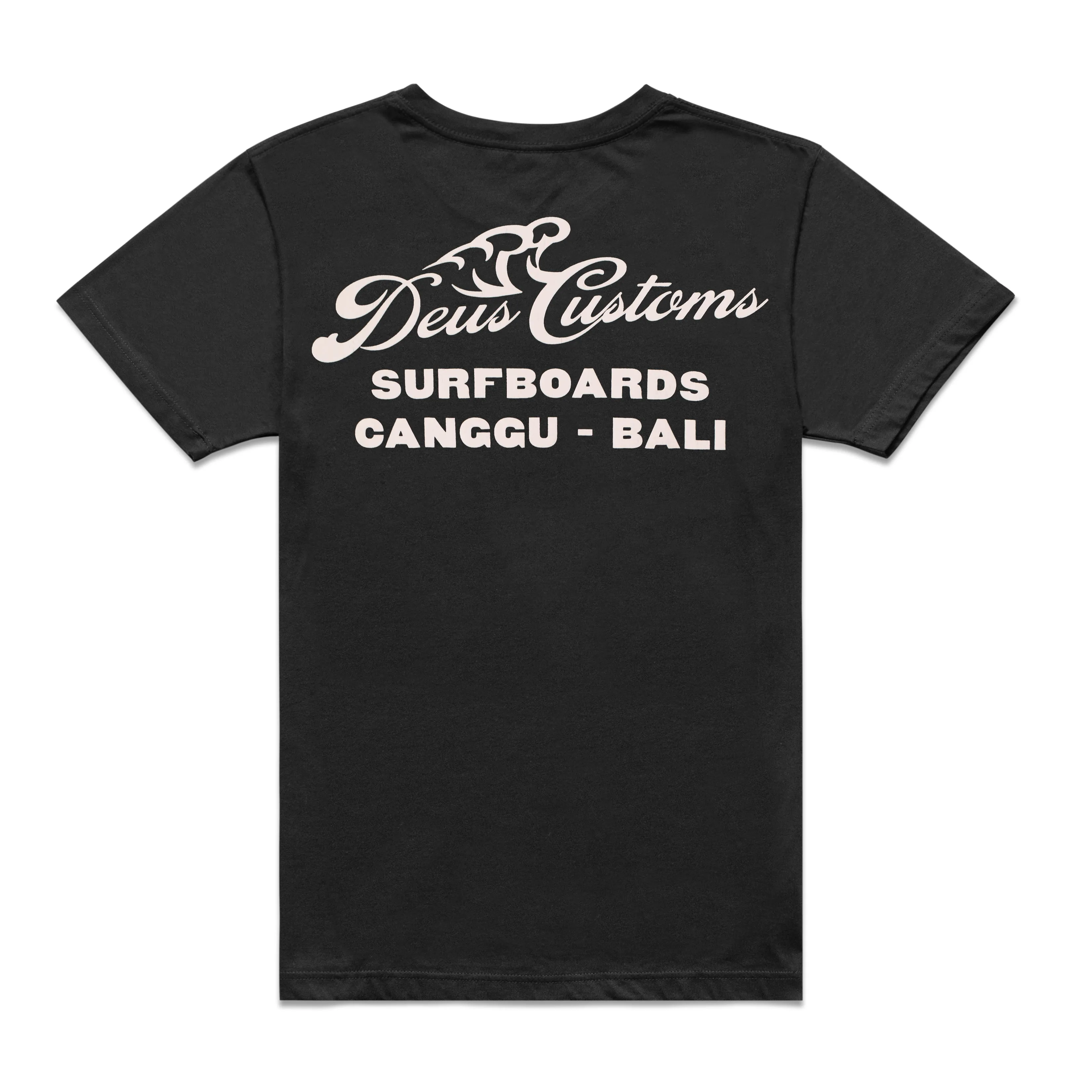 DEUS SURFBOARD CANGGU TEE OG - BLACK