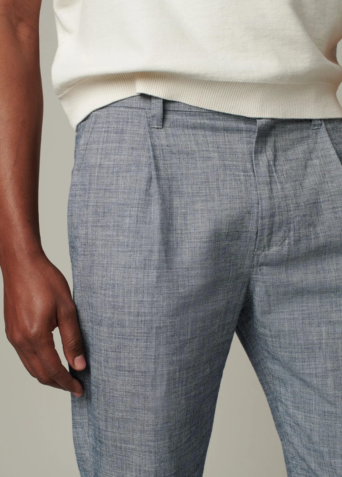 DIEGO CHAMBRAY TROUSER