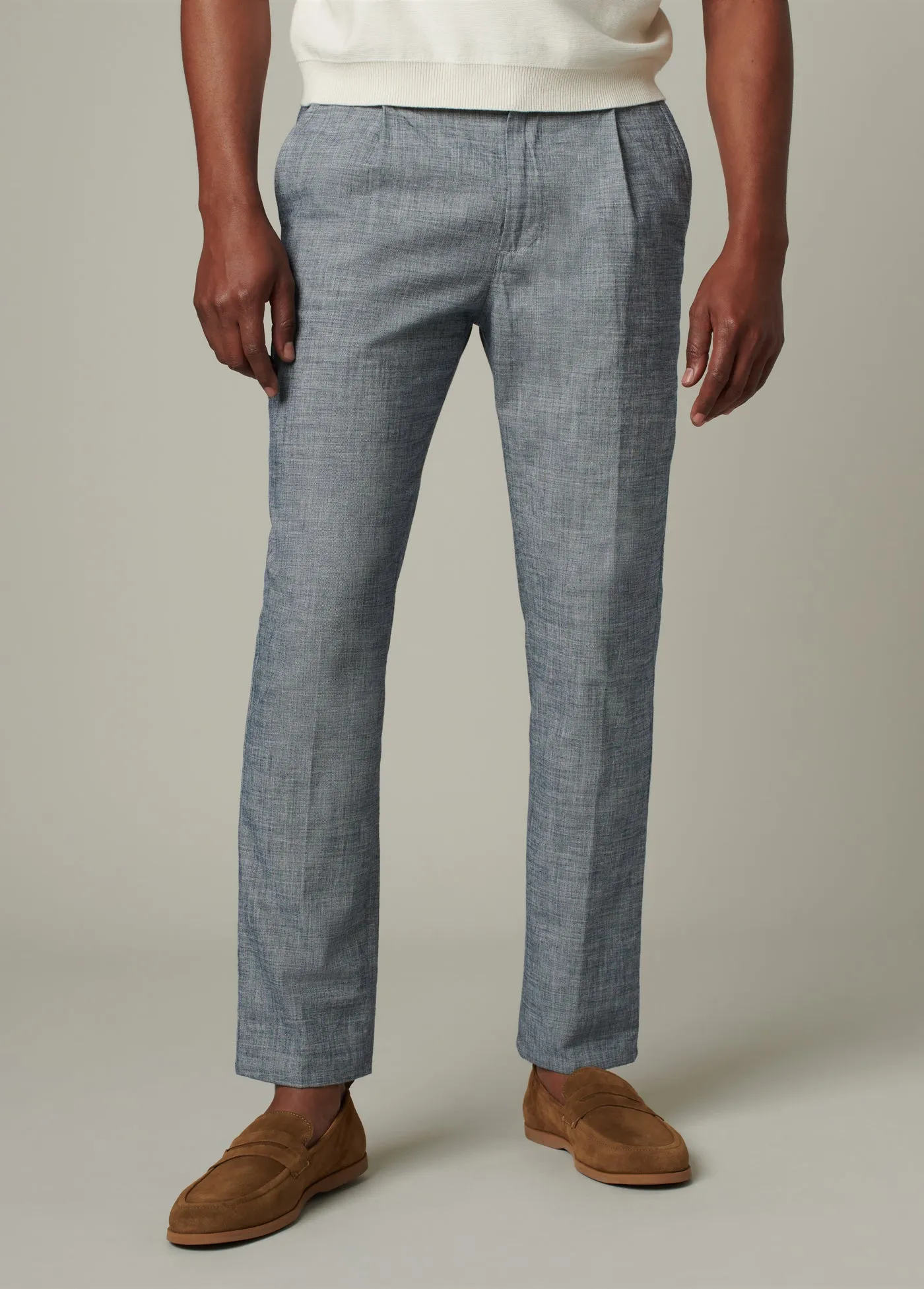 DIEGO CHAMBRAY TROUSER