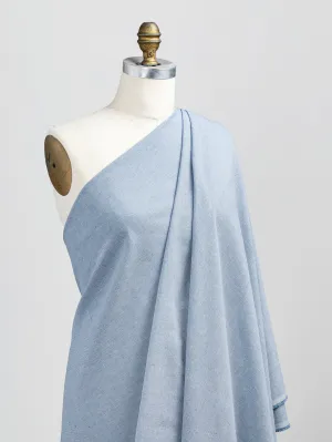 Eco Cotton Blend Chambray - Blue - Swatch