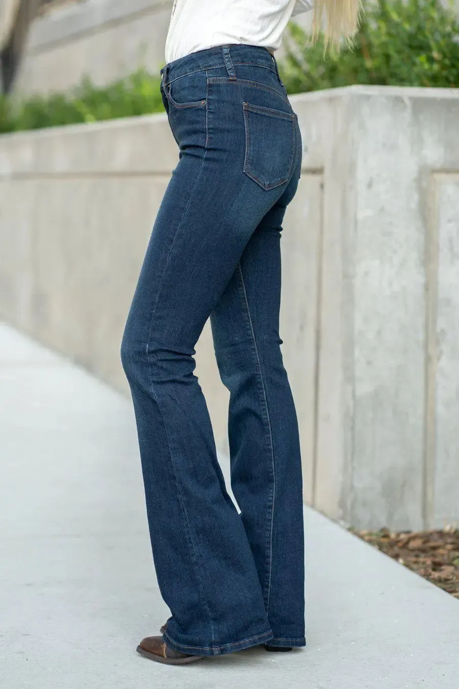 JUST USA High Rise Flare Jeans