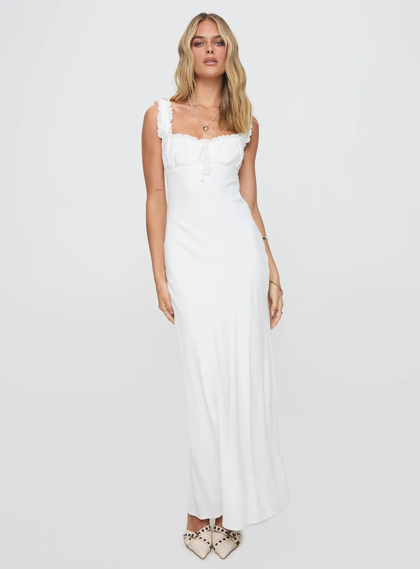 Lillette Maxi Dress White