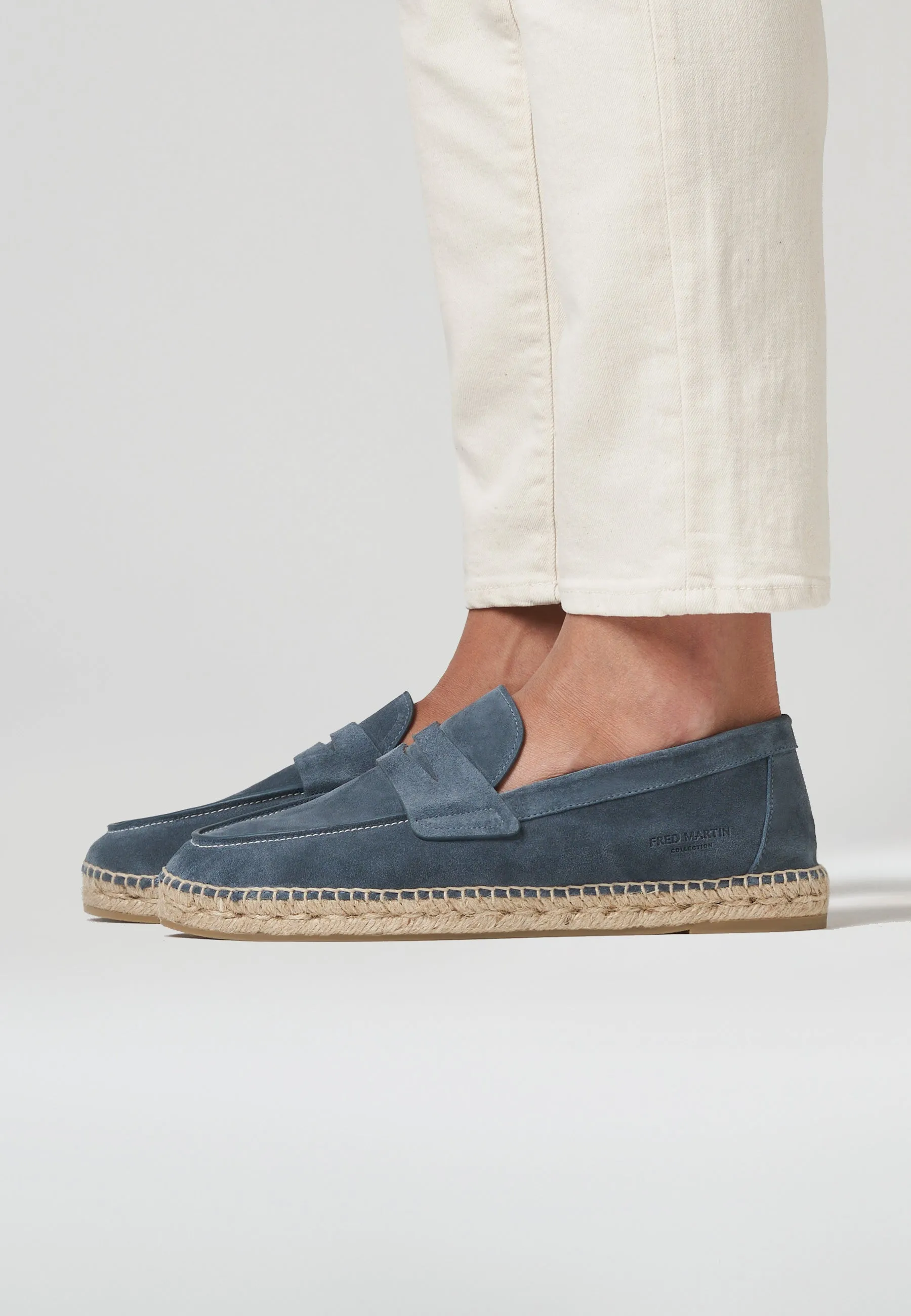 Loafers - Jeans Suede