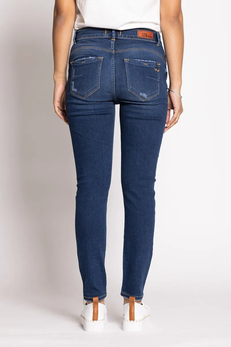 LTB - Julianne X - High Rise Push Up - Jean