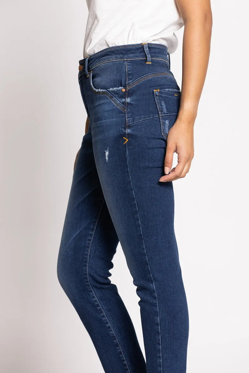 LTB - Julianne X - High Rise Push Up - Jean