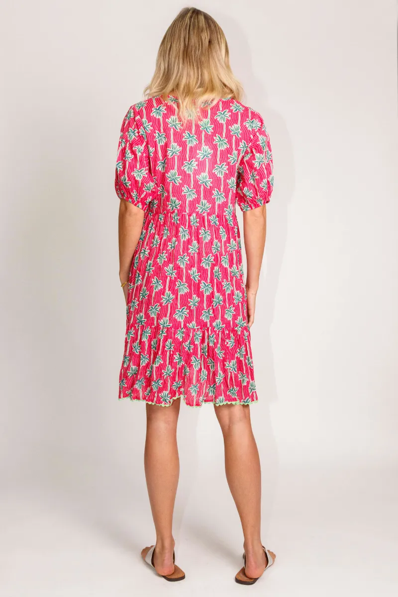 Lula Life Palm Cove Dress Melon