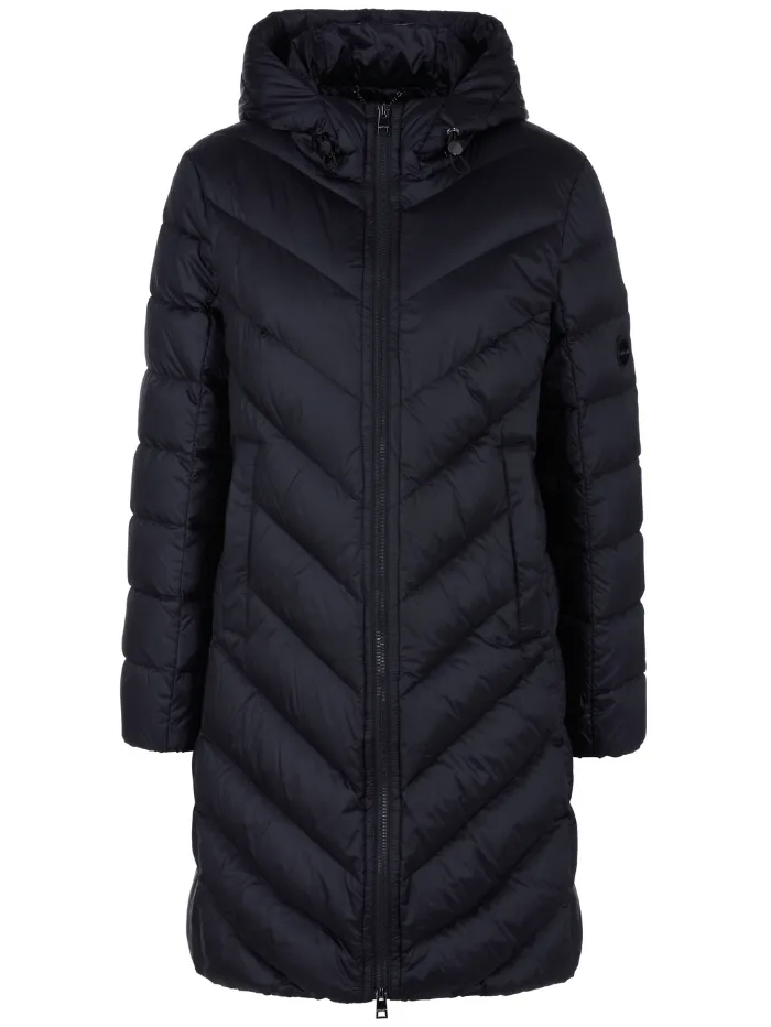 Marc Cain Additions Quilted Coat With Hood VA 11.02 W71 COL 900