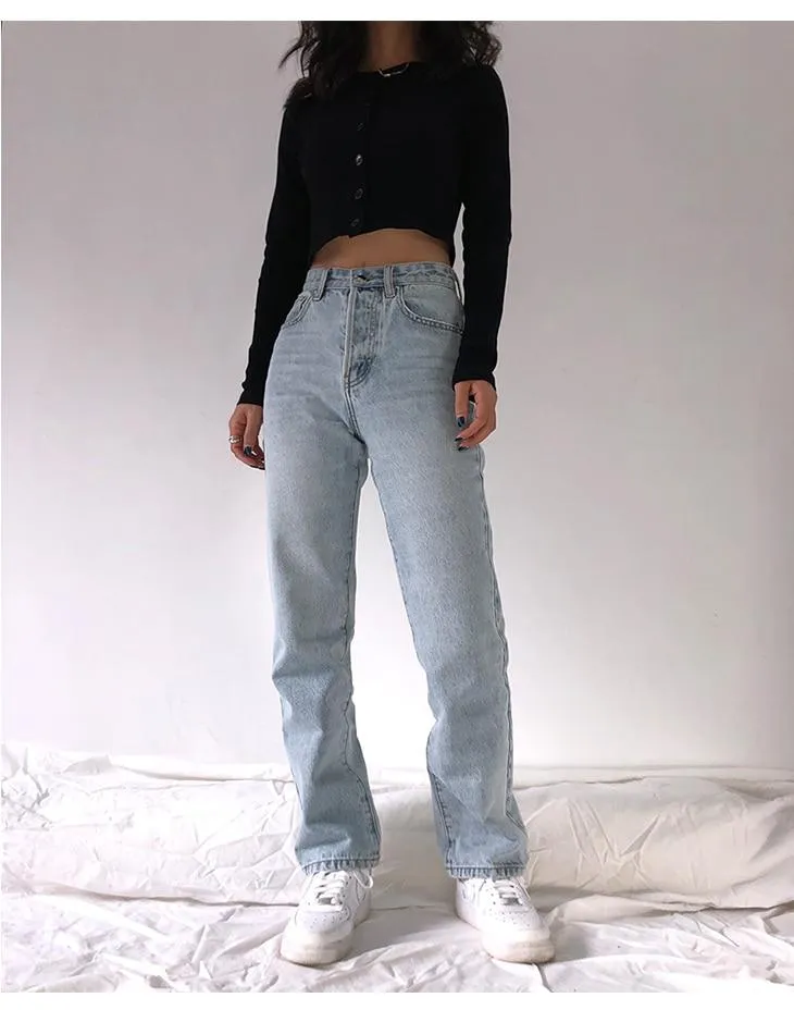 Natalia High Waist Light Blue Jeans