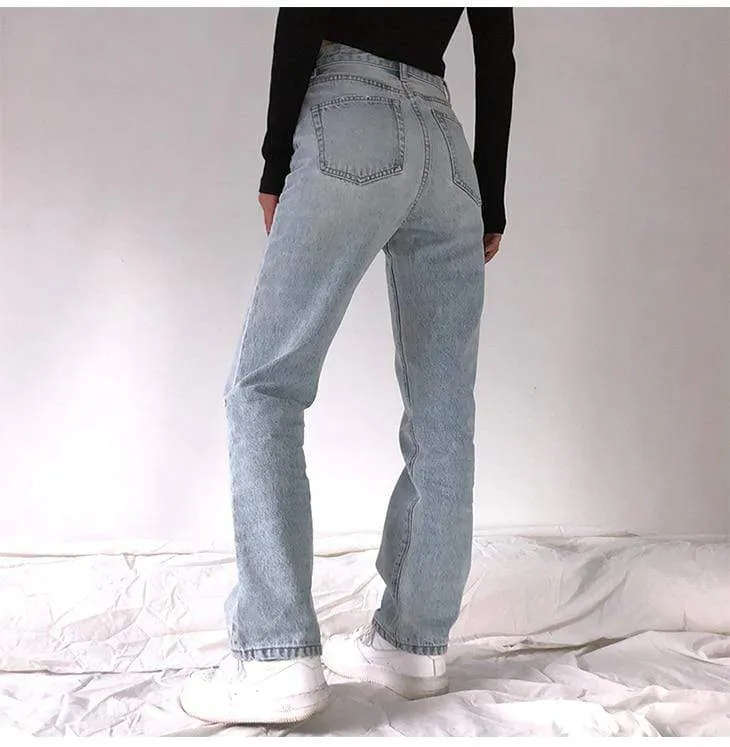 Natalia High Waist Light Blue Jeans