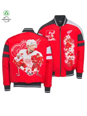 Nicklas Lidstrom Reversible Bomber Jacket