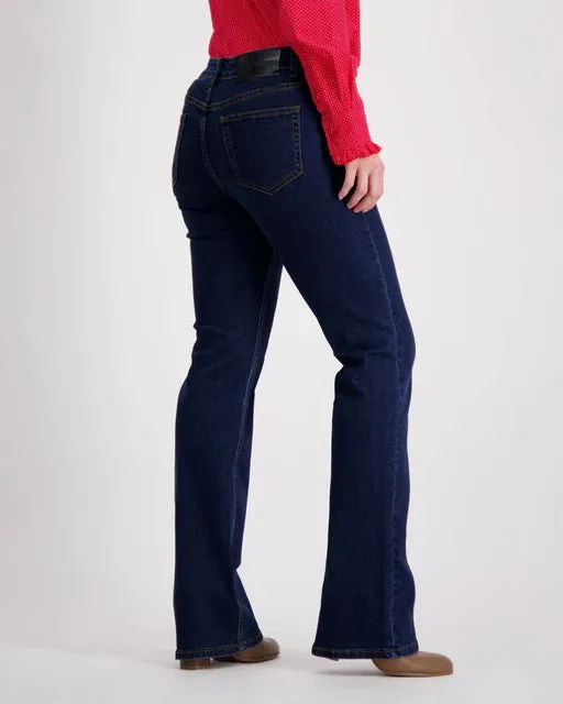 OBFilly 2.0 Dark Rinse Womens Jeans - Boot Cut