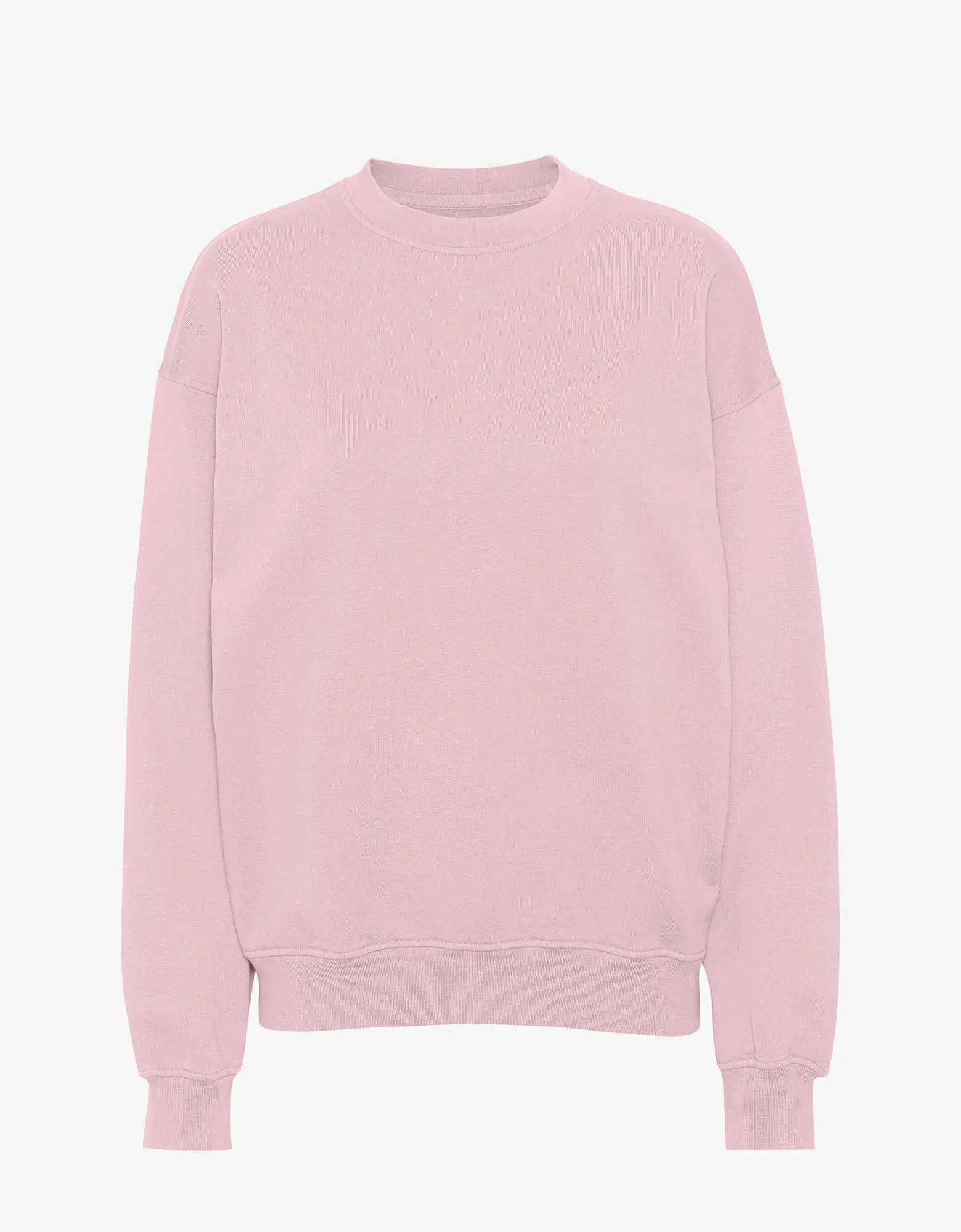 Organic Oversized Crew - Faded Pink