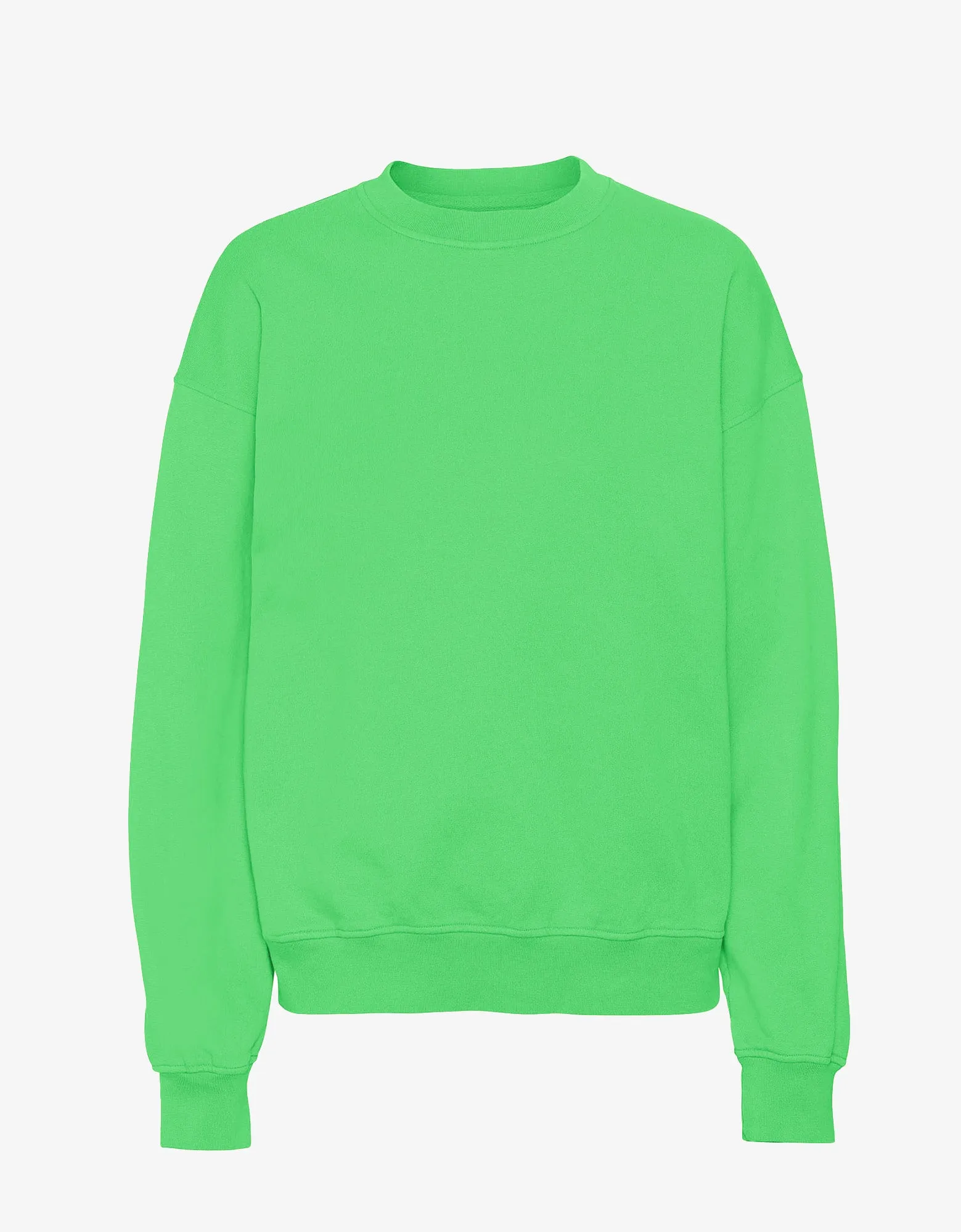 Organic Oversized Crew - Spring Green