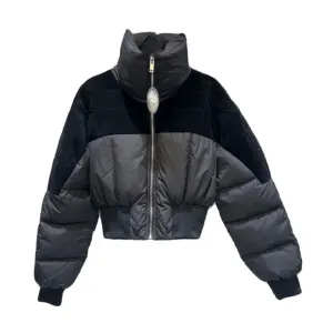 Pre Order:  Zip-Up Padded Short Jacket