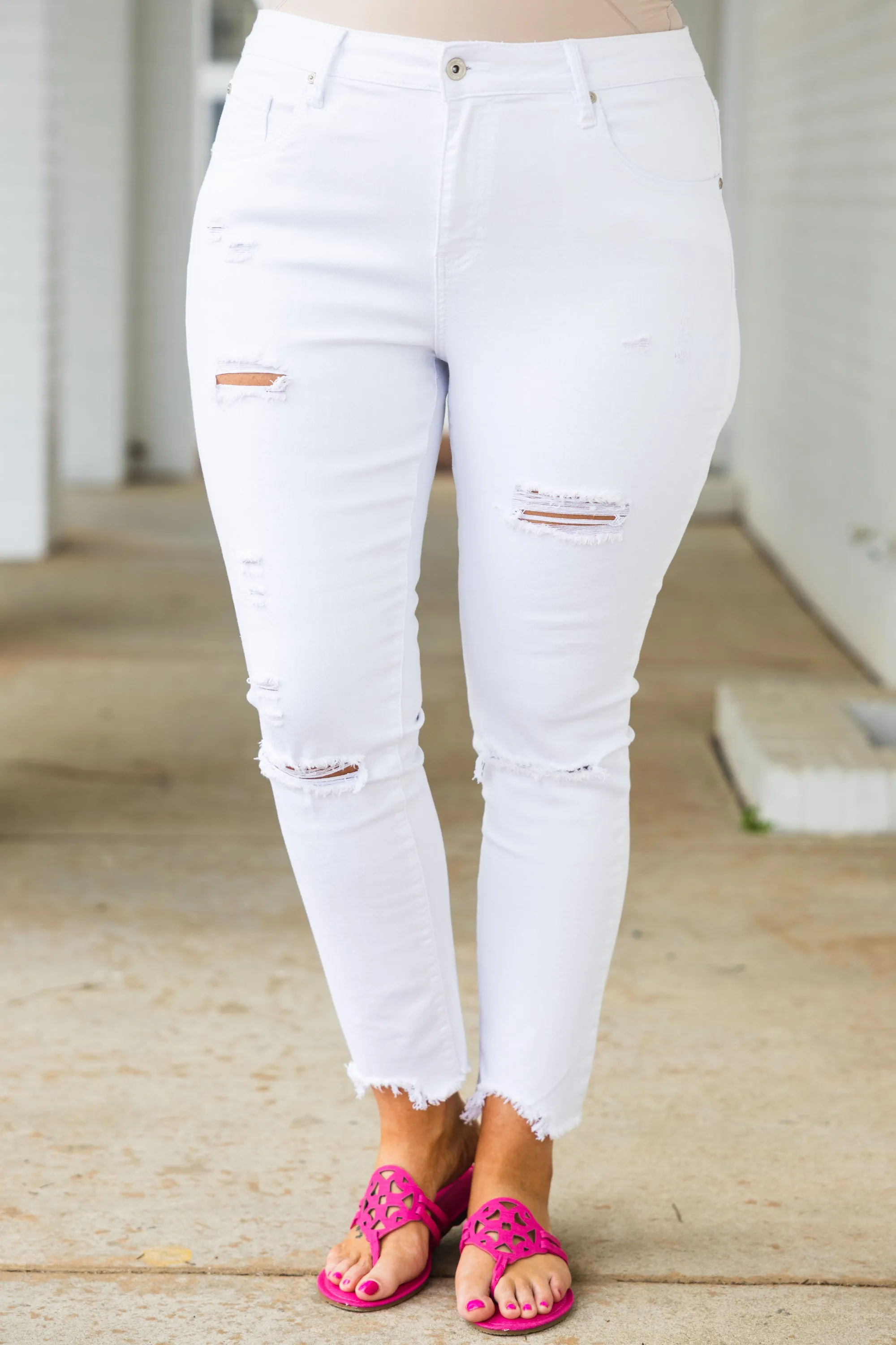 Pristine Jeans, White