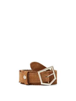 Regina Belt - Tan Suede