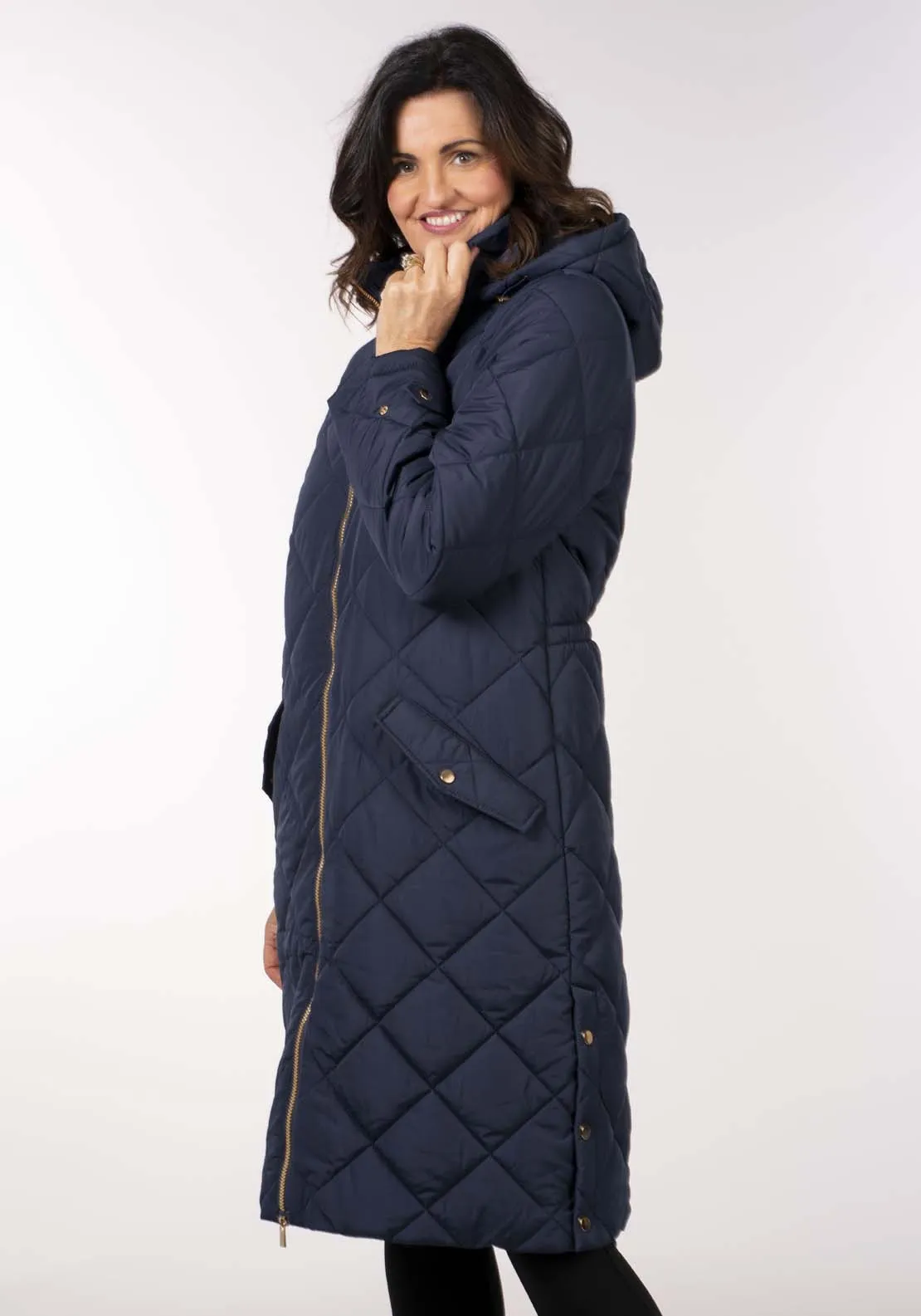 Soccer Mum Padded Jacket - Blue