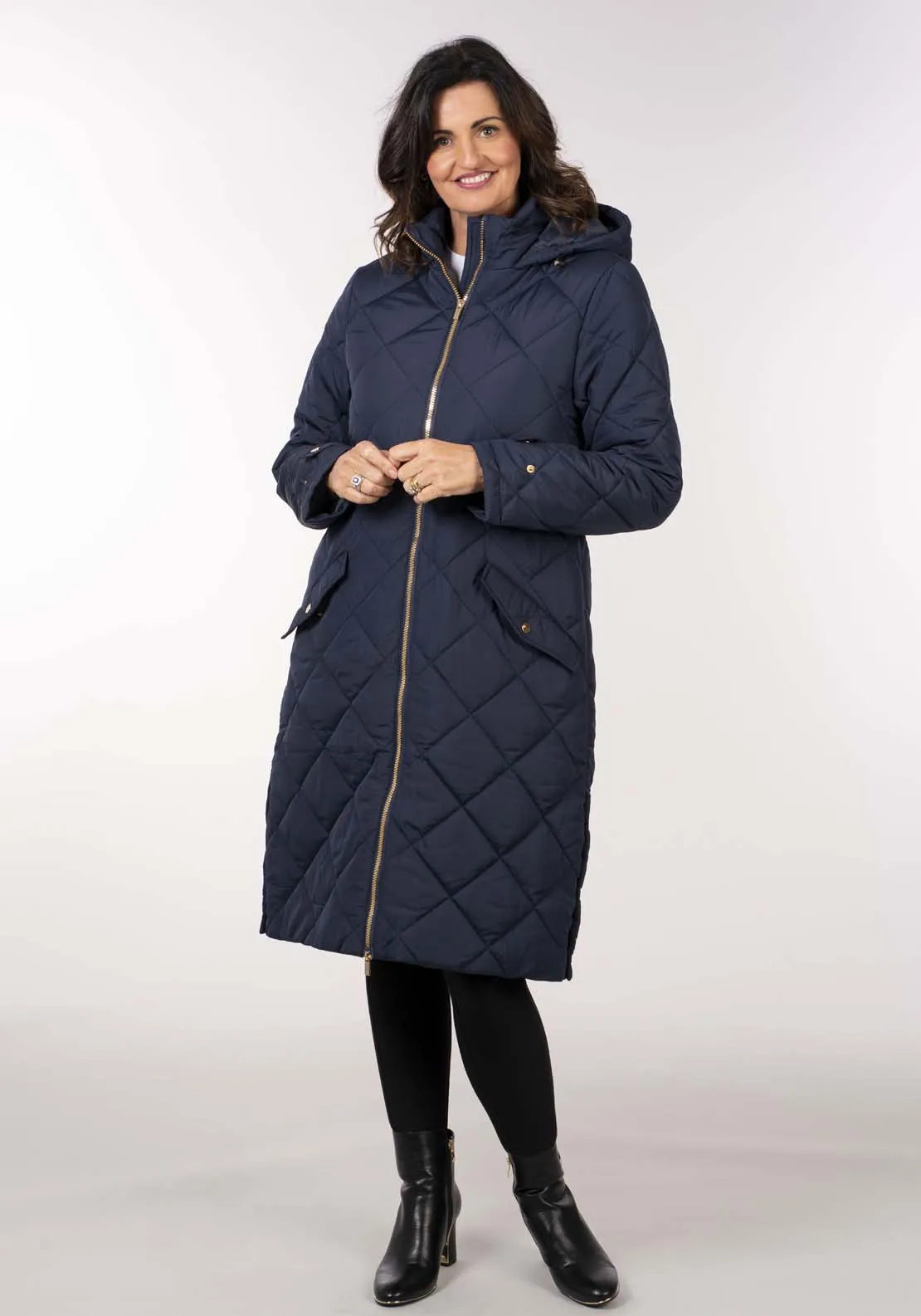 Soccer Mum Padded Jacket - Blue