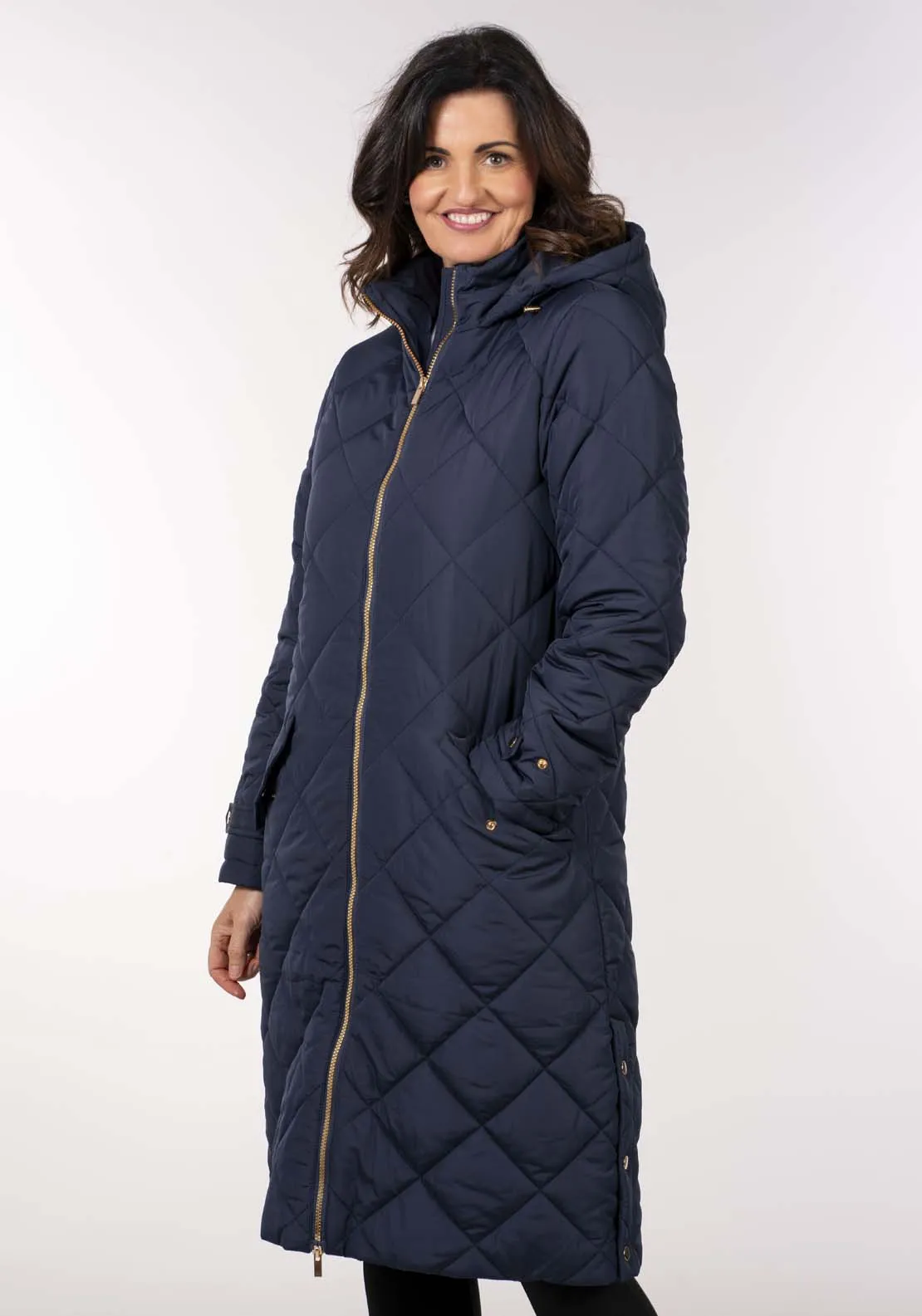 Soccer Mum Padded Jacket - Blue